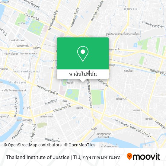 Thailand Institute of Justice | TIJ แผนที่