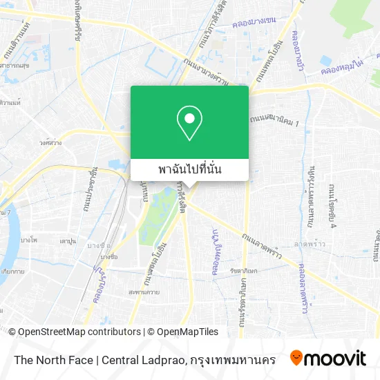 The North Face | Central Ladprao แผนที่
