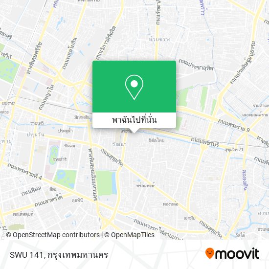 SWU 141 แผนที่