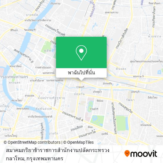 สมาคมภริยาข้าราชการสำนักงานปลัดกระทรวงกลาโหม แผนที่