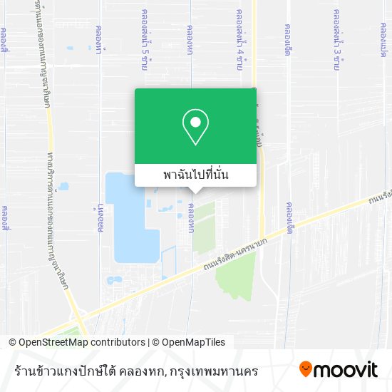 ร้านข้าวแกงปักษ์ใต้ คลองหก แผนที่