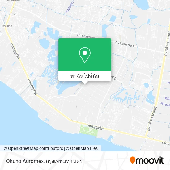 Okuno Auromex แผนที่