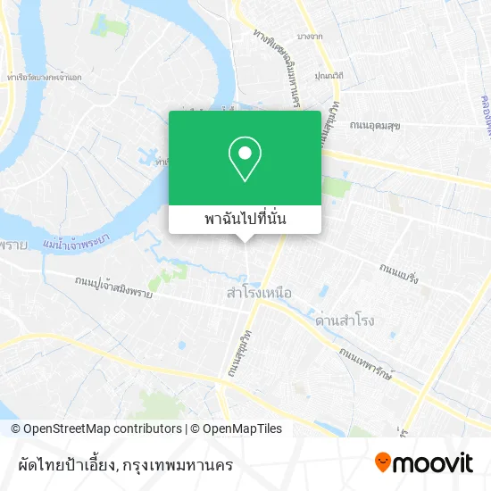 ผัดไทยป้าเอี้ยง แผนที่