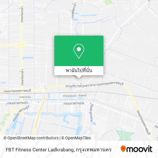 FBT Fitness Center Ladkrabang แผนที่