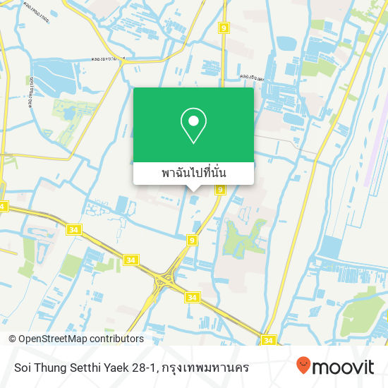 Soi Thung Setthi Yaek 28-1 แผนที่