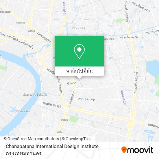 Chanapatana International Design Institute แผนที่