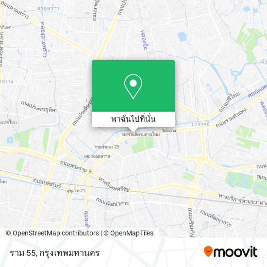 ราม 55 แผนที่