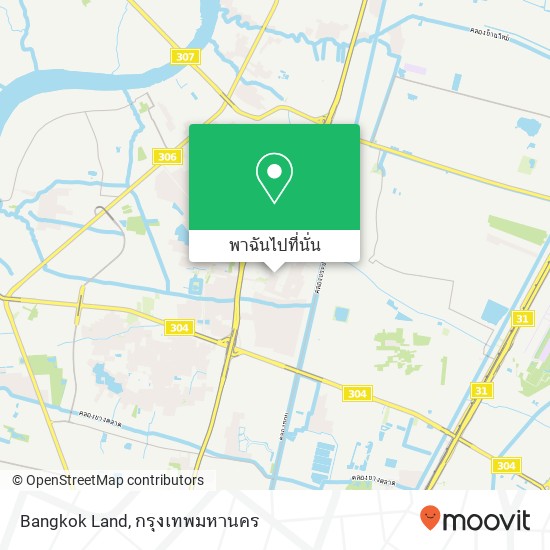 Bangkok Land แผนที่