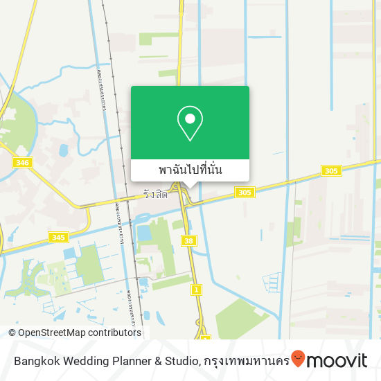 Bangkok Wedding Planner & Studio แผนที่