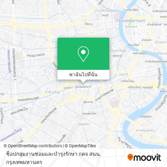 ช็อปกลุ่มงานซ่อมและบำรุงรักษา กคจ สนน แผนที่