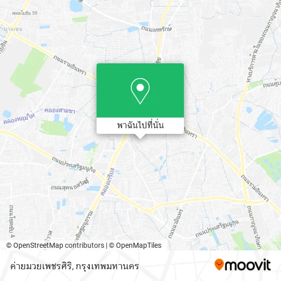 ค่ายมวยเพชรศิริ แผนที่