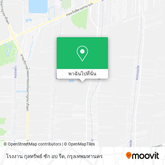 โรงงาน กุลทรัพย์ ซัก อบ รีด แผนที่