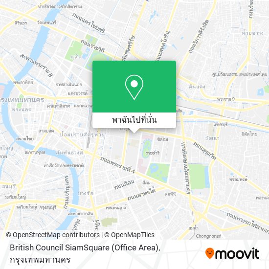 British Council SiamSquare (Office Area) แผนที่