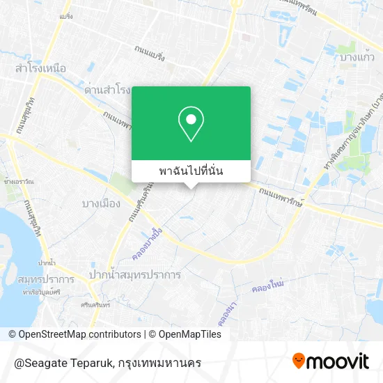 @Seagate Teparuk แผนที่