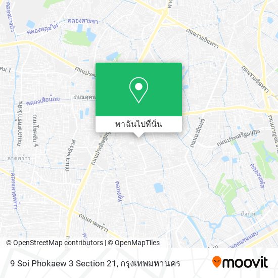 9 Soi Phokaew 3 Section 21 แผนที่
