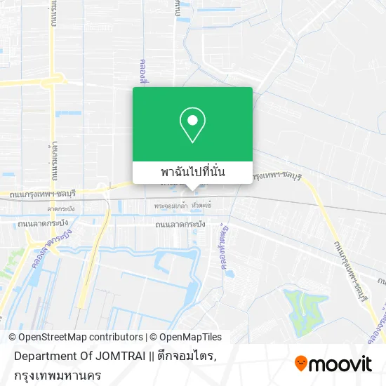 Department Of JOMTRAI || ตึกจอมไตร แผนที่