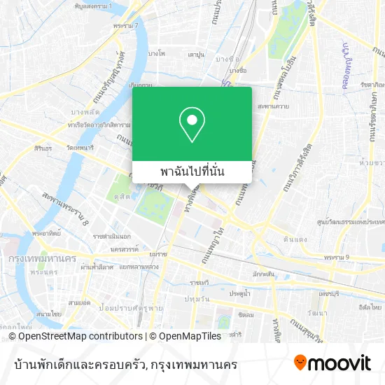 บ้านพักเด็กและครอบครัว แผนที่