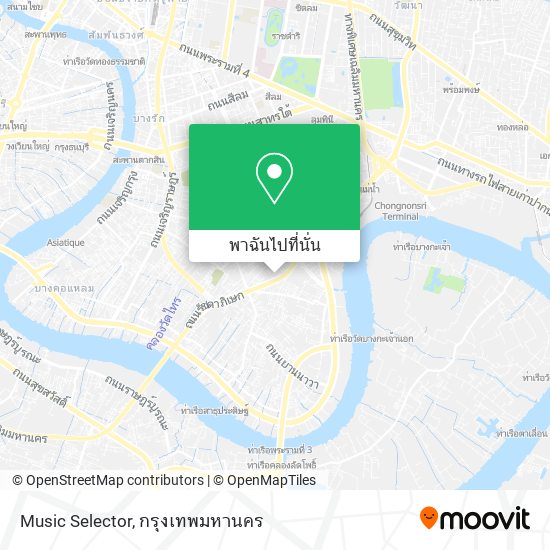 Music Selector แผนที่