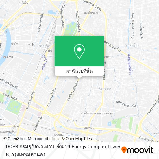 DOEB กรมธุกิจพลังงาน. ชั้น 19 Energy Complex tower B แผนที่