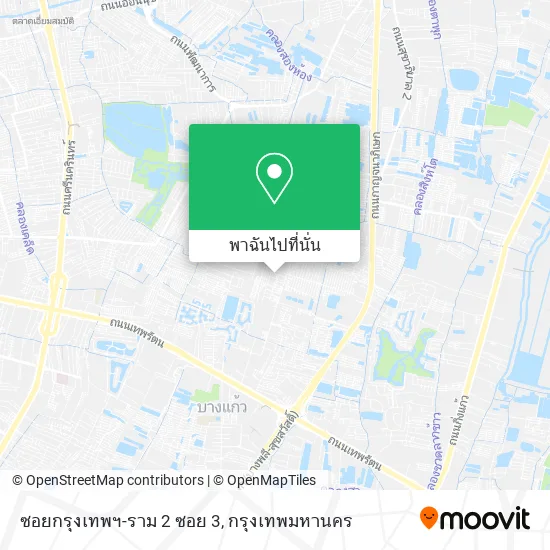 ซอยกรุงเทพฯ-ราม 2 ซอย 3 แผนที่