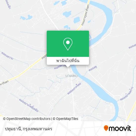 ปทุมธานี แผนที่