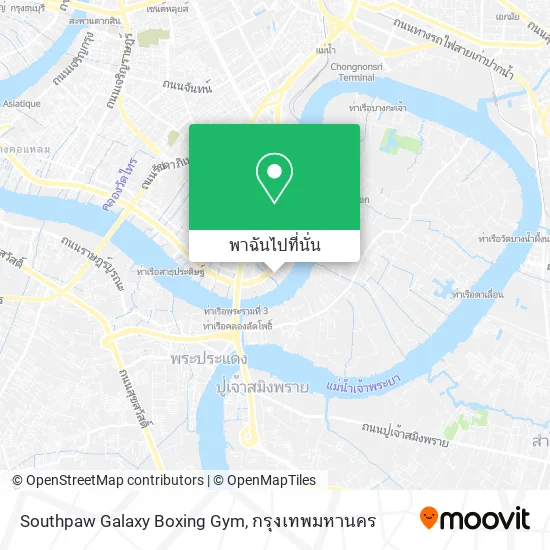 Southpaw Galaxy Boxing Gym แผนที่