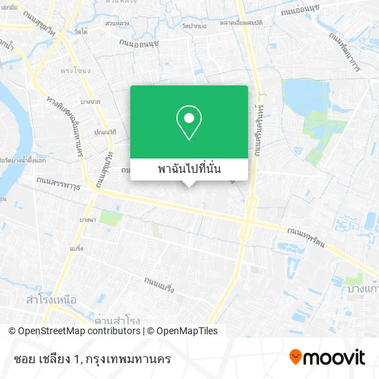 ซอย เชลียง 1 แผนที่
