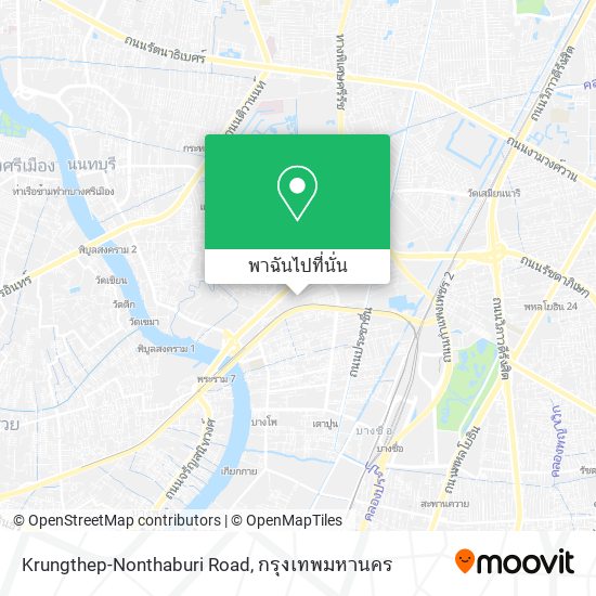 Krungthep-Nonthaburi Road แผนที่