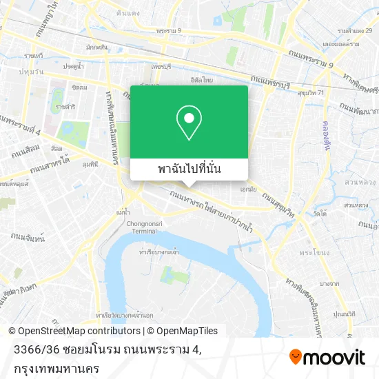 3366/36 ซอยมโนรม ถนนพระราม 4 แผนที่
