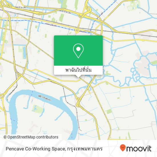 Pencave Co-Working Space แผนที่
