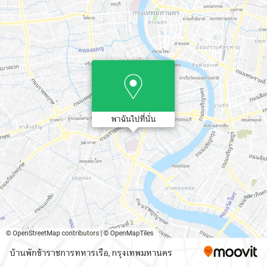 บ้านพักข้าราชการทหารเรือ แผนที่
