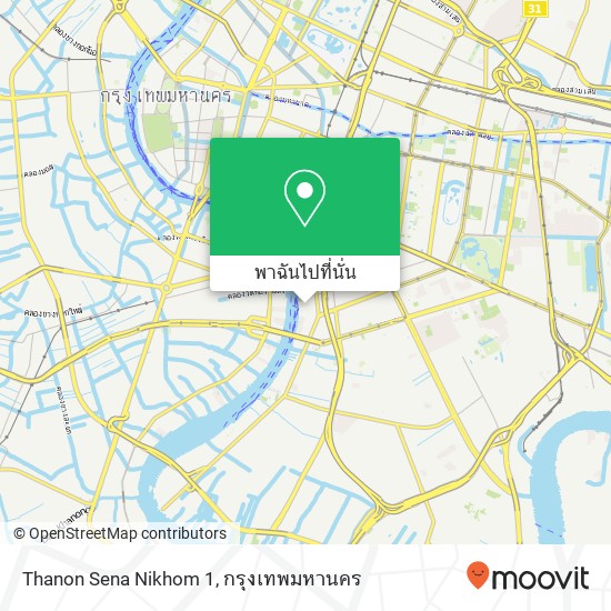 Thanon Sena Nikhom 1 แผนที่