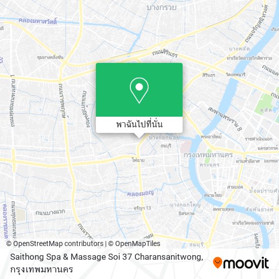 Saithong Spa & Massage Soi 37 Charansanitwong แผนที่