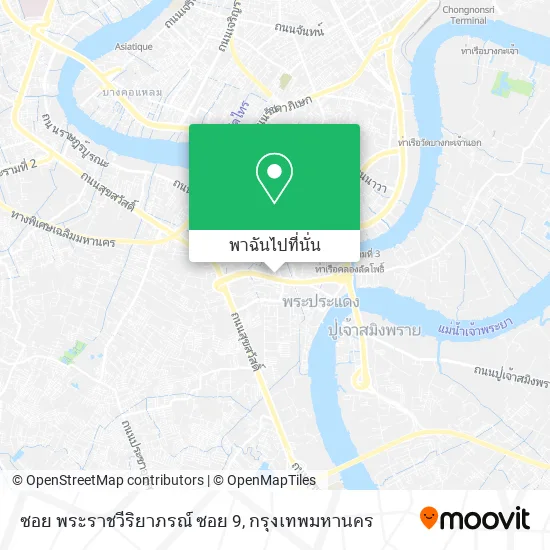 ซอย พระราชวีริยาภรณ์ ซอย 9 แผนที่