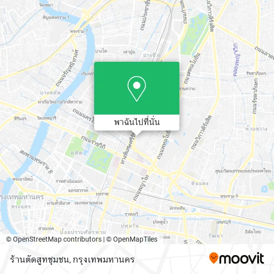ร้านตัดสูทชุมชน แผนที่