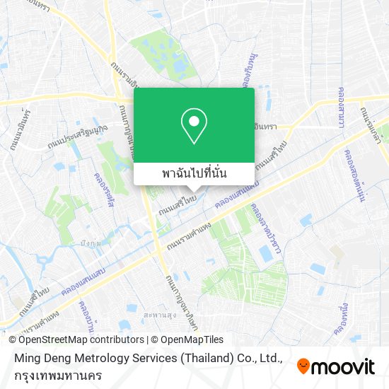 Ming Deng Metrology Services (Thailand) Co., Ltd. แผนที่