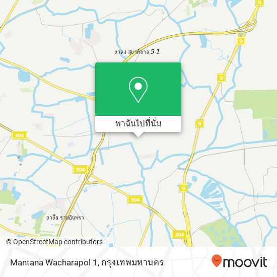 Mantana Wacharapol 1 แผนที่