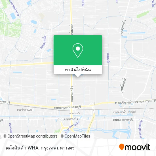 คลังสินค้า WHA แผนที่