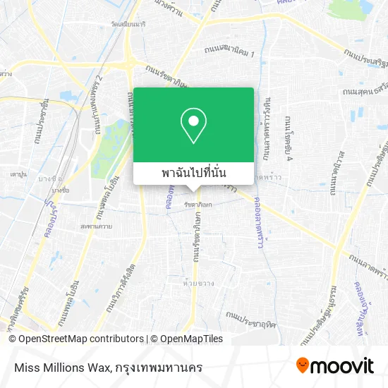Miss Millions Wax แผนที่