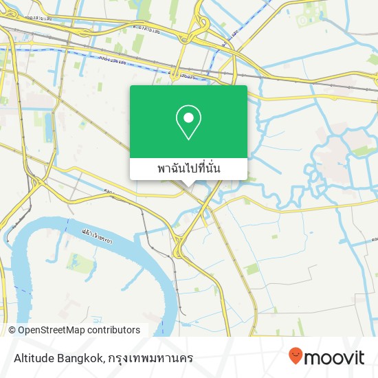 Altitude Bangkok แผนที่