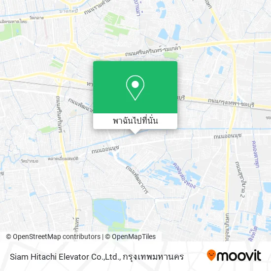 Siam Hitachi Elevator Co.,Ltd. แผนที่