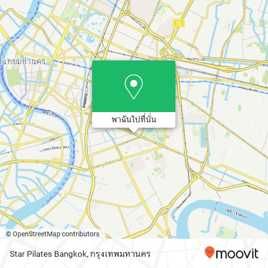 Star Pilates Bangkok แผนที่