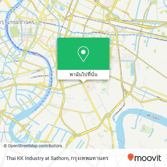 Thai KK Industry at Sathorn แผนที่
