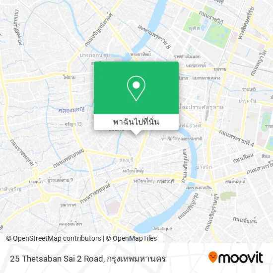 25 Thetsaban Sai 2 Road แผนที่