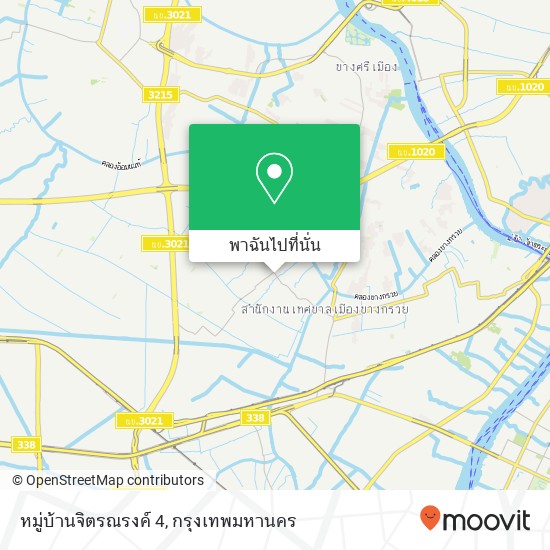 หมู่บ้านจิตรณรงค์ 4 แผนที่