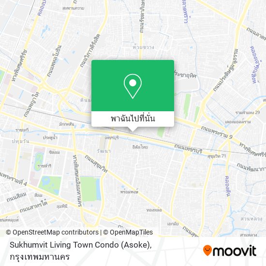 Sukhumvit Living Town Condo (Asoke) แผนที่