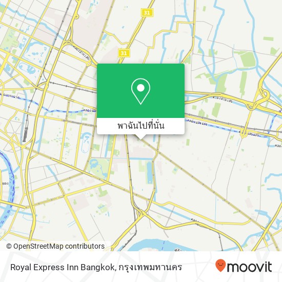 Royal Express Inn Bangkok แผนที่