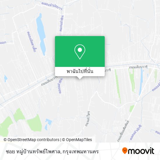 ซอย หมู่บ้านทรัพย์ไพศาล แผนที่