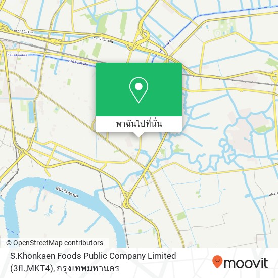 S.Khonkaen Foods Public Company Limited (3fl.,MKT4) แผนที่