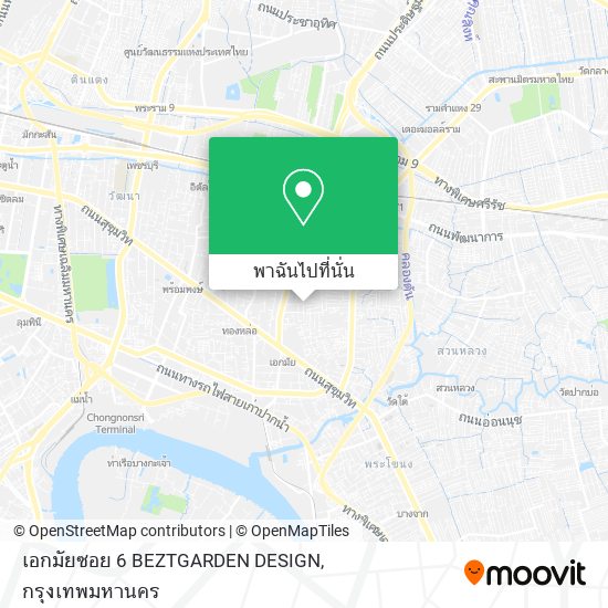 เอกมัยซอย 6 BEZTGARDEN DESIGN แผนที่